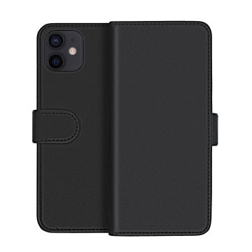 iPhone 12 Mini Plånboksfodral Magnet Rvelon - Svart- G-SP.se