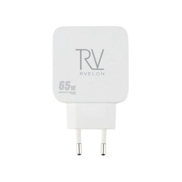 Rvelon 65W USB-C+A GaN Väggladdare- G-SP.se